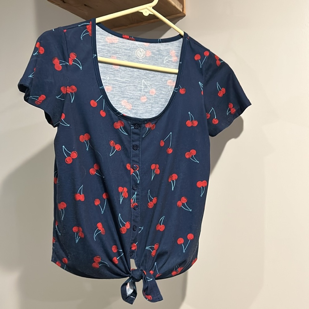 SO Tee with cherries, size xs